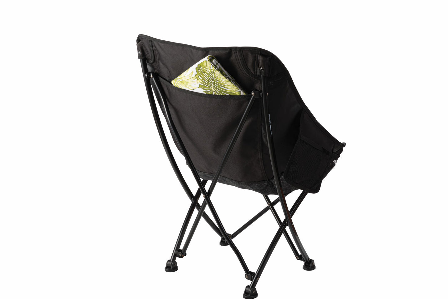 STEEL MESH ONE ACTION CHAIR (BLACK) - Kovea Camping Chair