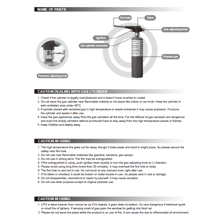 CYCLONE TORCH - Kovea Gas Blow Torch (Welding)