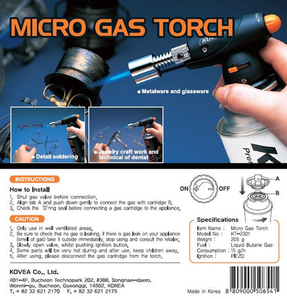 NEW MICRO TORCH - Kovea Gas Blow Torch (Welding)